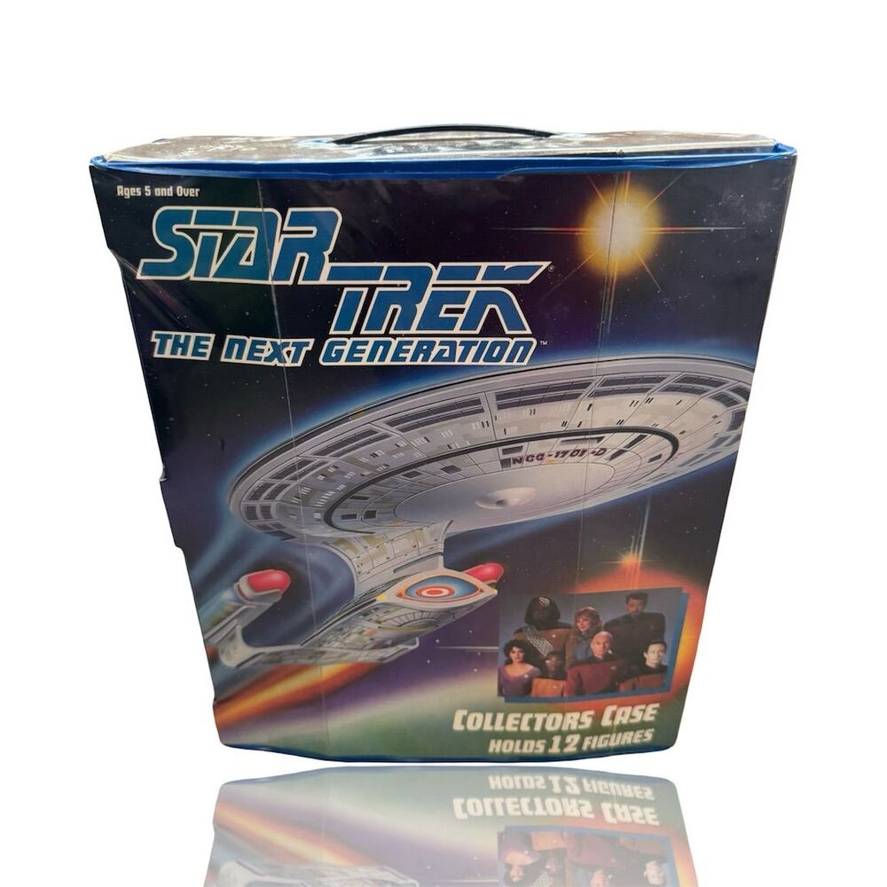 Star Trek TNG Collector's Action Figure Case Holds 12 Figures